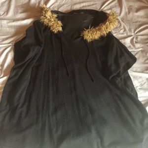Black poncho
